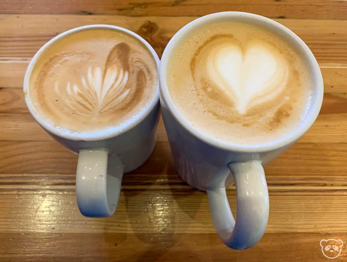 Two coffee mugs. 