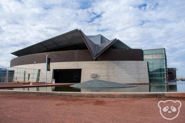 Entrance to Tempe Center for the Arts.